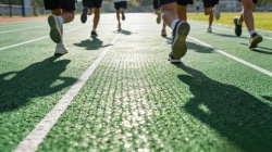 硅PU颗粒vsEPDM颗粒：不同场景塑胶跑道材料怎么选？