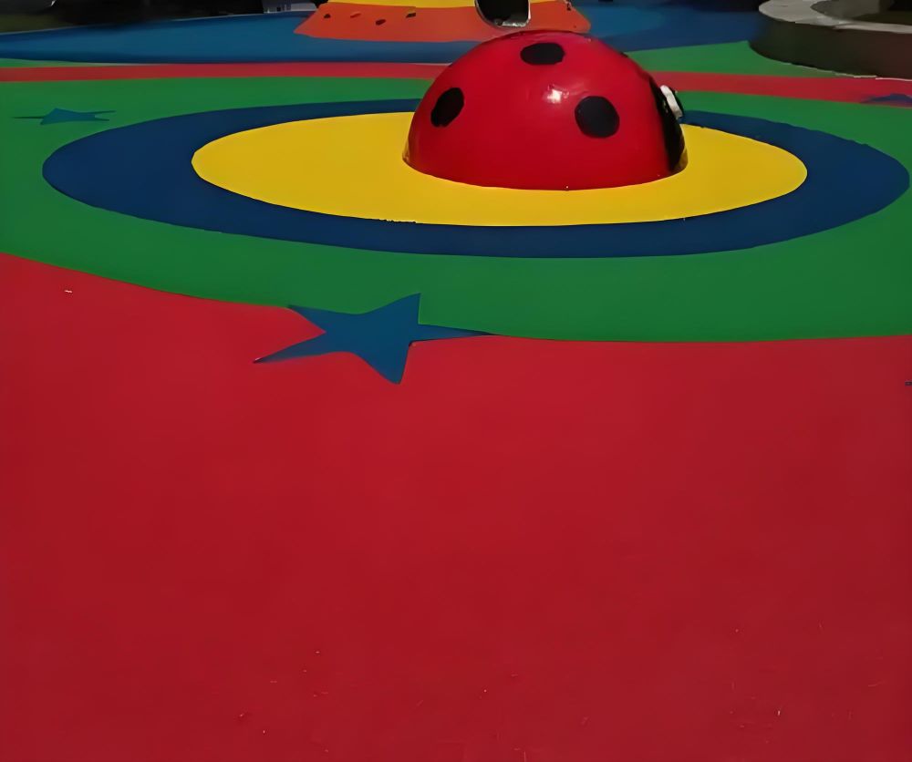 EPDM彩色颗粒塑胶地面材料 幼儿园小区专用款